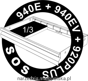Wkładka SOS do kluczy oczkowych osadzonych obustronnie Unior (620886) vl964/3SOS