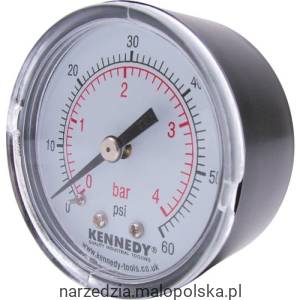 Manometr 0-4 bar 50mm Kennedy KEN2598360K PRO20