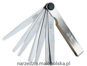 Szczelinomierz metryczny 0,05-1/20 DE Unior (601898) 701