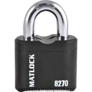 Kłódka 62x51mm wysokowydajna Matlock MTL9508270K