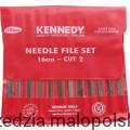 Zestaw pilników igiełkowych 12szt. nacięcie 2 16cm 6.1/2" Kennedy KEN0316990K KEN-031-6990K