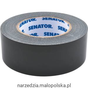 Taśma 50mmx50m CLOTH TAPE BLACK Senator SEN9810050G PRO25