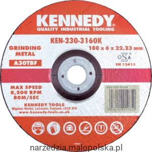 Tarcza tnąca płaska 115x3x22,23mm A24RBF Kennedy KEN2306080K PRO19-20