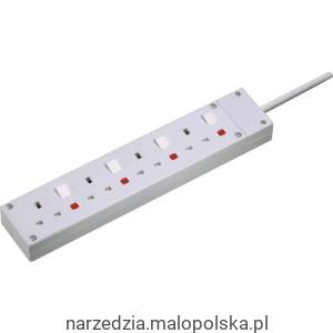 Listwa rozgałeziająca 2mm 4 gniazda Kennedy KEN2801230K