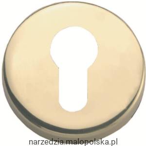 Osłona zamka z polerowanego mosiądzu euro Matlock MTL9494770K