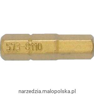 Bit tytanowy 6-kątny 1/4"x5mm x25mm Kennedy KEN5738108K