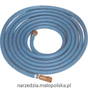 Pojedynczy przewód spawalniczy z mocowaniem 6mm x20m DSCV 3/8" nakrętka 3/8" niebieski Cromwell CTL8857951D