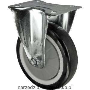 Kółko stałe z blaszką mocującą 100mm PU poliuretanowe Atlas Workholders ATL9450604K