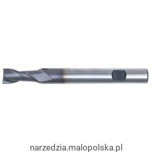 Frez trzpieniowy 6mm długi HSS-Co 8% TiCN chwyt Weldon 2 ostrza kobaltowy SwissTech SWT1630336A PRO19-21