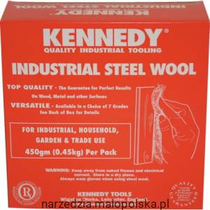 Stalowa wełna przemysłowa stopień 00 450gm Kennedy KEN9901030K [OAK2453020B]