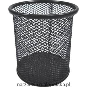 WIRE MESH PEN POT BLACK