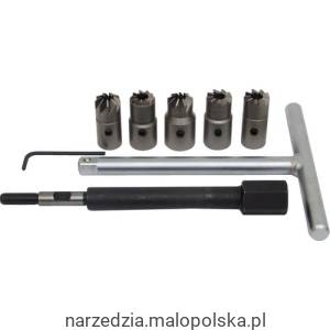 Zestaw do czyszczenia gniazd wtryskiwaczy silnika Diesla 8 elementowy Kennedy KEN5031830K