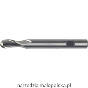 Frez trzpieniowy 3mm HSS-Co 8% TiCN chwyt Weldon 2 ostrza kulisty SwissTech SWT1631203A