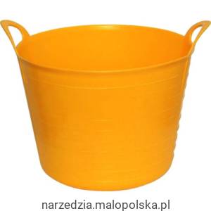 Elastyczny kubeł budowlany 26l żółty Sitesafe SSF5122980K