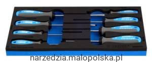 Zestaw wkrętakóww TBI we wkładce SOS /8 Unior (621062) 964/9SOS