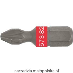 Bit No.1 x25mm Pozidrive 6-kątny 1/4" Kennedy KEN5738250K