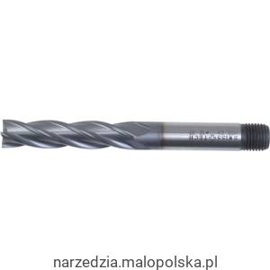Frez trzpieniowy 10mm 4 ostrza chwyt gwintowany TiCN 8% HSS-Co SwissTech SWT1633740A