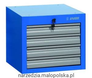 Szafa narzędziowa wąska montowana pod stołem-4 szuflady Unior (625626) 990NDH4