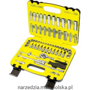 Zestaw klucz nasadowych 1/4" 60szt. metryczny MASTER Yamoto YMT5829220K