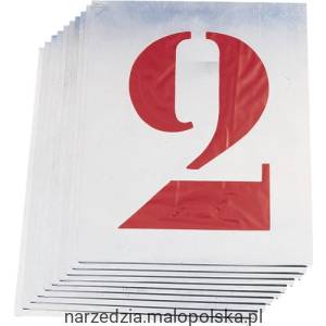 Matryce 150mm numeryczne stalowe 10szt. Kennedy KEN5611500K