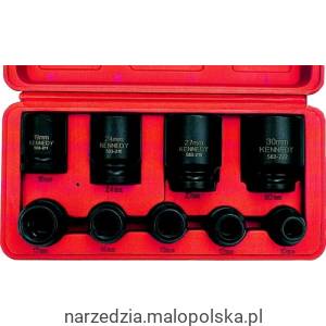 Zestaw nasadek udarowych 10-32mm 1/2" 9szt. Kennedy KEN5839870K SPC-19