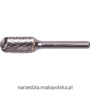 Pilnik obrotowy 3mm x14mm węglikowy cylindryczny zaokrąglone czoło York Abrasives YRK2101086K