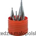 Komplet wierteł 4-30mm HSS stopniowych stożkowych 3szt. Sherwrood SHR0190260K SHR-019-0260K