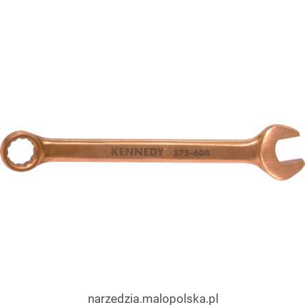 Klucz nieiskrzący 17mm płasko-oczkowy Al-Br KEN5756180K KEN-575-6180K