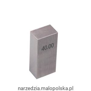 Płytka wzorcowa 40mm klasa 2 (M88) Kennedy KEN3381000K KEN-338-1000K