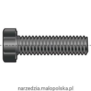 M10x100 śruba z łbem sześciokątnym ISO4017 PLAIN (GR-10.9) Qualfast QFT6301510Z QFT-630-1510Z