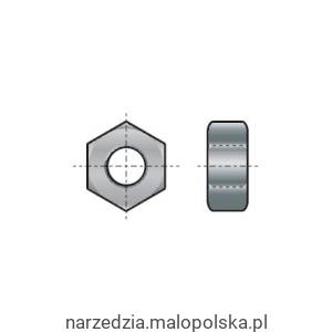 M10 STEEL HEX FULL NUT BZP Qualfast QFT6400095F QFT-640-0095F