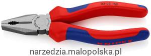 Szczypce uniwersalne 160 polerowane Knipex (03 02 0160)