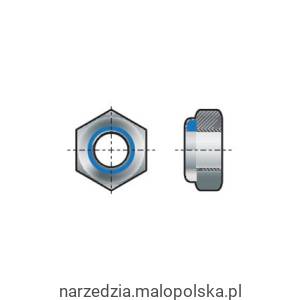 1/4UNF LOCKNUT NYLONINSERT NE BZP (5) Qualfast QFT6416071Q QFT-641-6071Q