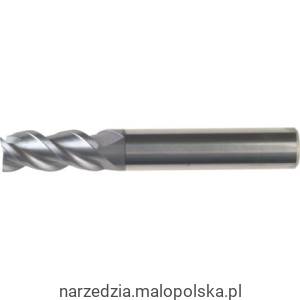 Frez 6mm krótki 3-ostrzowy spirala High-Helixwęglikowy TiCN Swisstech SWT1615836A SWT-161-5836A
