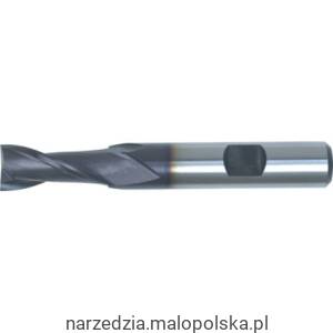 Frez 3mm Weldon trzpieniowy 2-ostrzowy z powłoką TiAlN HSS-Co kobaltowy 8% Swisstech SWT1630263A SWT-163-0263A