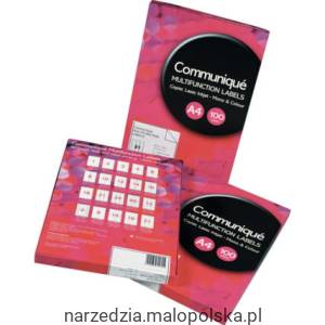 COMMUNIQUE LABELS 10-PER-SHEET (BOX-100) Communique WTS8220160K PRO19-20