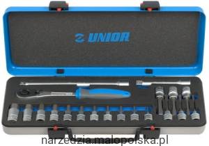 Zestaw kluczy nasadowych 1/2" w metalowej kasecie /20 Unior (611946) 190BIHX1P20