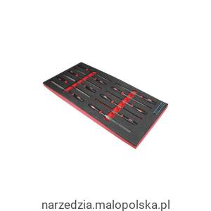 Zestaw pilników w piance 12szt. FILE SET WITH FOAM T0691 Kennedy KEN5950045K KEN-595-0045K