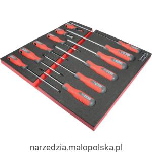 Zewstaw wkrętaków w piance 12szt. PRO-TORQ SCREWDRIVER SETWITH FOAM T0691 Kennedy KEN5950155K KEN-595-0155K