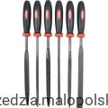 Zestaw pilników igiełkowych 6szt. nacięcie 2 16cm 6.1/2" Kennedy KEN0316980K KEN-031-6980K