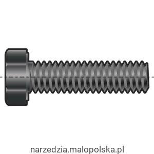 M6x45 Śruby z łbem sześciokątnym klasa 8.8 Qualfast QFT6300006N QFT-630-0006N
