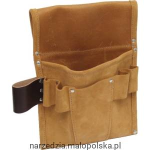 Kieszeń na narzędzia skórzana 2 kieszenie 5 szlufka Kennedy KEN5933640K