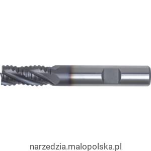Frez trzpieniowy 8mm do zgrubnej obróbki chwyt Weldon TiCN HSS-Co 8% SwissTech SWT1631738A