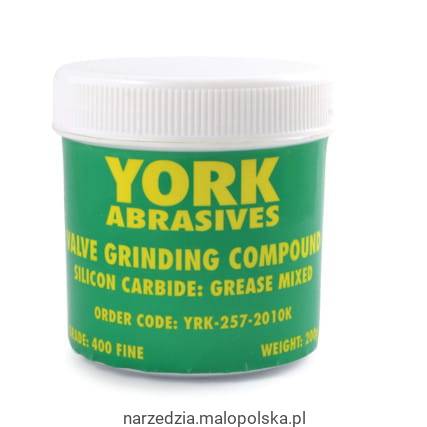Pasta ścierna 200g na bazie węglika krzemu drobna York Abrasives YRK2572010K