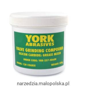Pasta ścierna 500g na bazie węglika krzemu gruba York Abrasives YRK2572060K