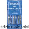 Zestaw pilników igiełkowych 6szt. 16cm Senator SEN0316980K SPC-19