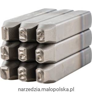 Zestaw znaczników 5mm 0-9 numeratorów cyfrowych 9szt. Kennedy KEN5606040K MTM PRO24-2