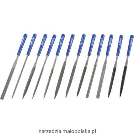 Zestaw pilników igiełkowych 12szt. 16cm Senator SEN0316990K