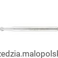 Pilnik obrotowy 3mm x2,8mm węglikowy kulisty York Abrasives YRK2106086K