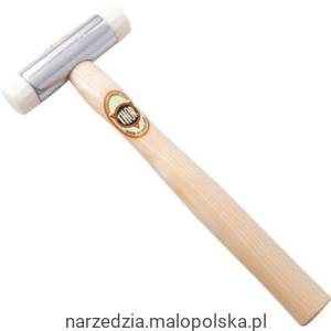 Młotek Thorex 25mm 250g z nakładkami nylonowymi 12-708N trzonek drewniany Thor Hammer THO5270320N